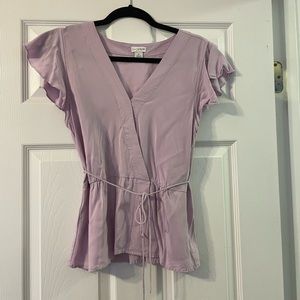 Lavender J. Crew Blouse